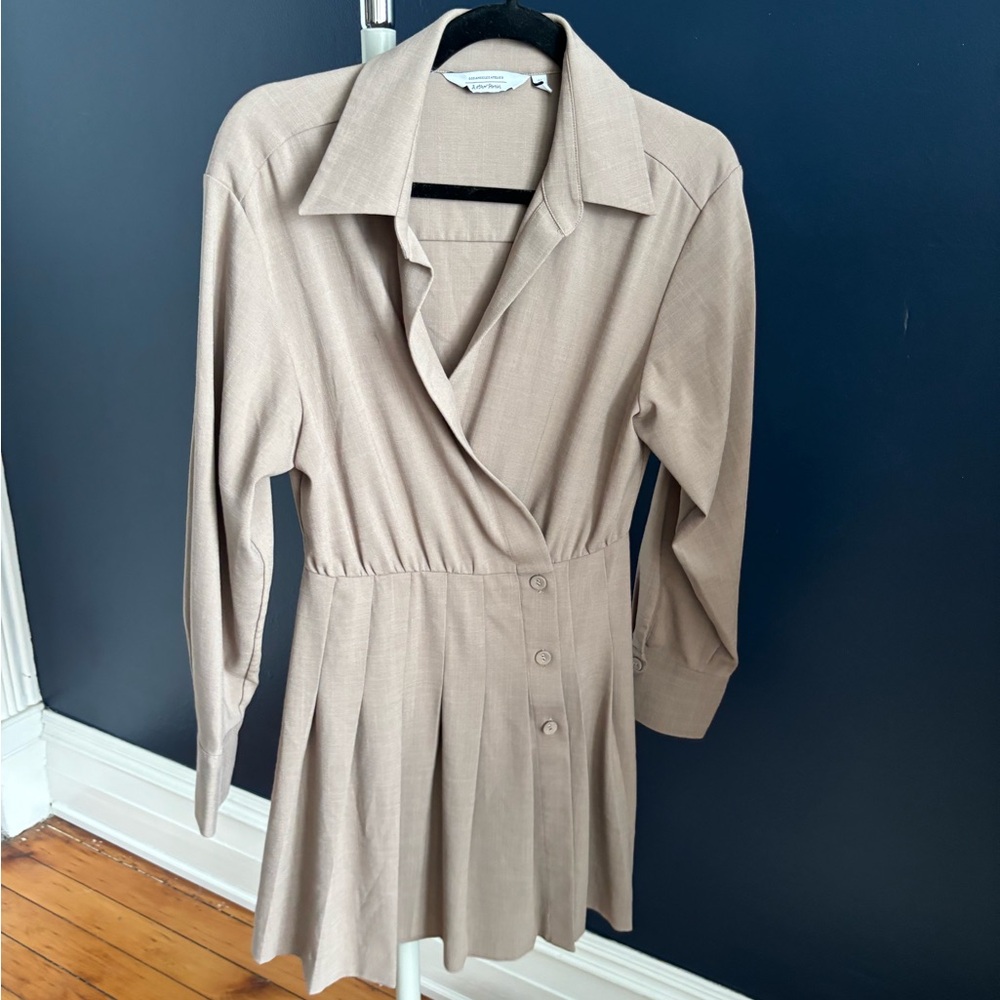 & Other Stories pleated dress